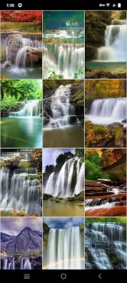 Waterfall Wallpapers android App screenshot 3